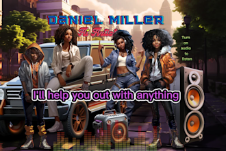 create ai picture for music video youtube banner ai portrait