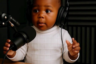 create ai baby short flim podcast animation viral reels ai video trailer podcast
