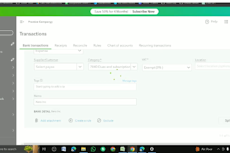 catch up, setup, clean up, and bookkeeping in quickbooks online