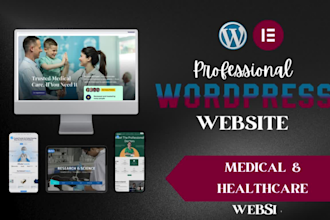 design healthcare, medical, dental, clinic and home care website