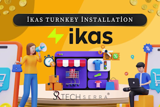 set up and customize your ikas e commerce store