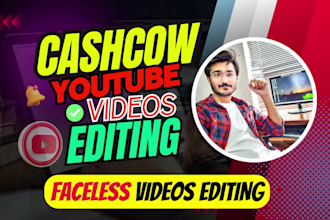 create cashcow and faceless youtube channel videos with thumbnails