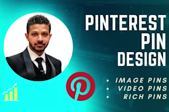 design 10 attracive pinterest graphics for your blog post