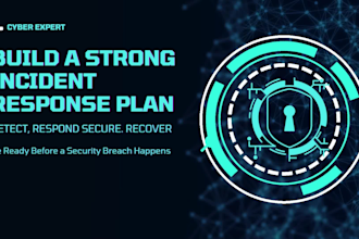 develop incident response plan and management strategy