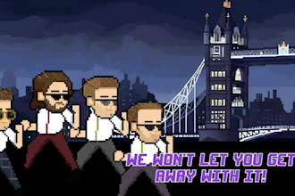 animated your music video in pixel style 8 bits