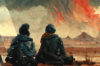 create scifi, fantasy, realistic environment, or character concept art