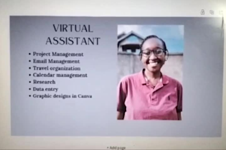 be your dedicated and creative virtual assistant
