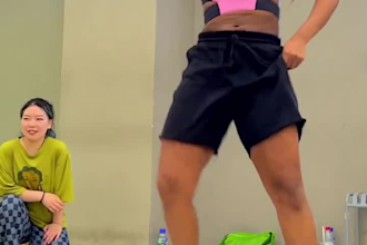 create hot energetic and trending tiktok dance video to promote your music