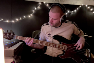 record soulful rnb, hip hop bass professionally