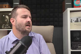 create a podcast style review of your service