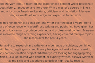 write blogs articles,web pages, citation descriptions,essays