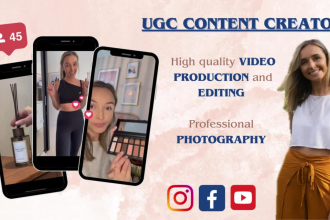 produce high quality, engaging ugc videos for your brand