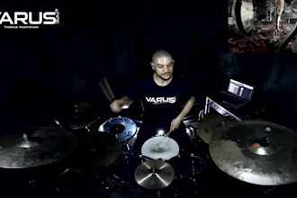 record real drums for your rock or metal band