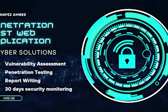 penetration test your web application with a detailed report