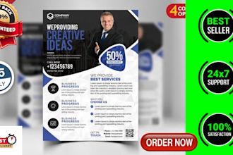 design amazing corporate flyers and poster design
