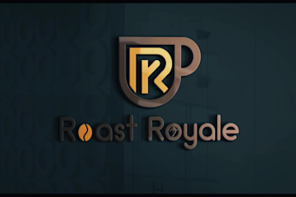 do modern professional 3d business logo design