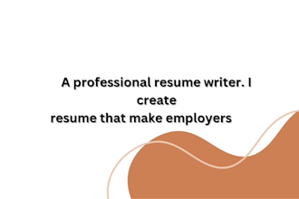 create resumes for students and freshers