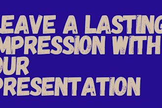 design powerpoint, google slides, and canva presentations