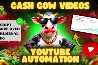 be cash cow faceless videos and shorts creator for youtube automation
