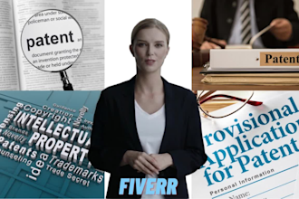 conduct patent research, write patent applications, and file invention claim
