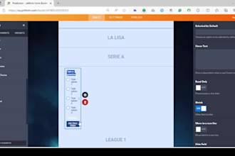 build  responsive jotform apps and jotform typform googleform  api integrations