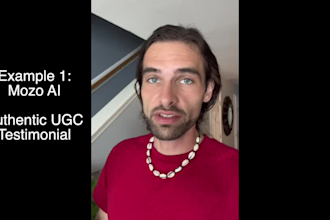 create ugc testimonial video