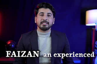 be your indian spokesperson, video presenter and actor