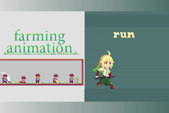 make pixel art animation pixel nsfw character design game art pixel sprite sheet