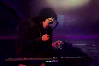 do stunning ai music video, animation, music visualizer, lyric video