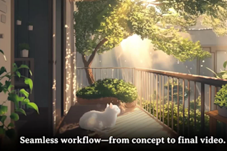 create custom lofi loop animation in anime stylefor twitch