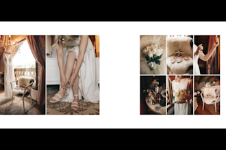 do professional and unique photo book wedding album designs