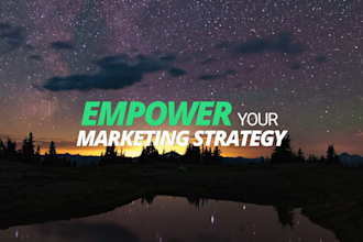 create an amazing commercial video