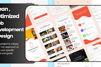 design stunning web pages, landing pages, portfolio HTML CSS