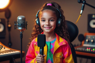 create attention grabbing kids music for education, cartoon, nursery rhymes