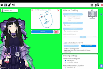 make an vtuber character with rigging