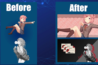 animate your anime character for background