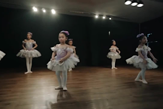 do ballet dance, solo ballet and contemporary dance, kids dance to your song