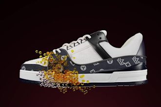 3d product design rendering commercials animated video ads