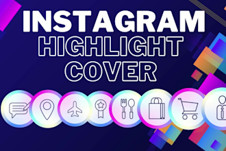 do modern instagram highlight cover icons