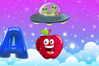 do colorful educational videos and animations for kids