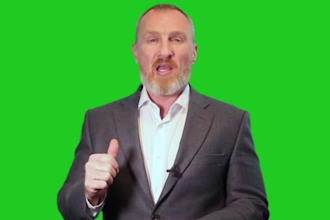 be your green screen spokesperson