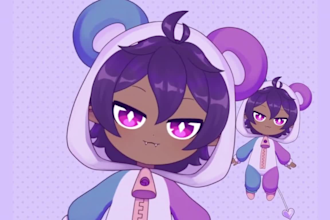 design live2d chibi vtuber character anime vtuber rigging pngtuber vtuber model
