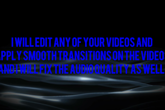 edit videos with smooth transition