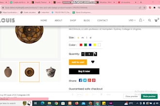 design, developed and customize shopify store