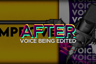 clean, edit, enhance, fix, repair and restore your audio
