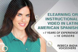record your elearning in latin american spanish