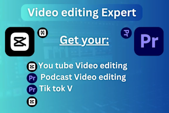 use capcut pro and adobe premier pro edit youtube video,podcast, instagram reels