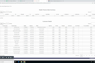 develop custom asp net webform web API and database solution