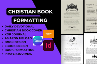 upload,format,design christian ebook,kindle cover,devoted,kdp journal,amazon kdp