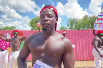 deliver funny happy birthday video from africa